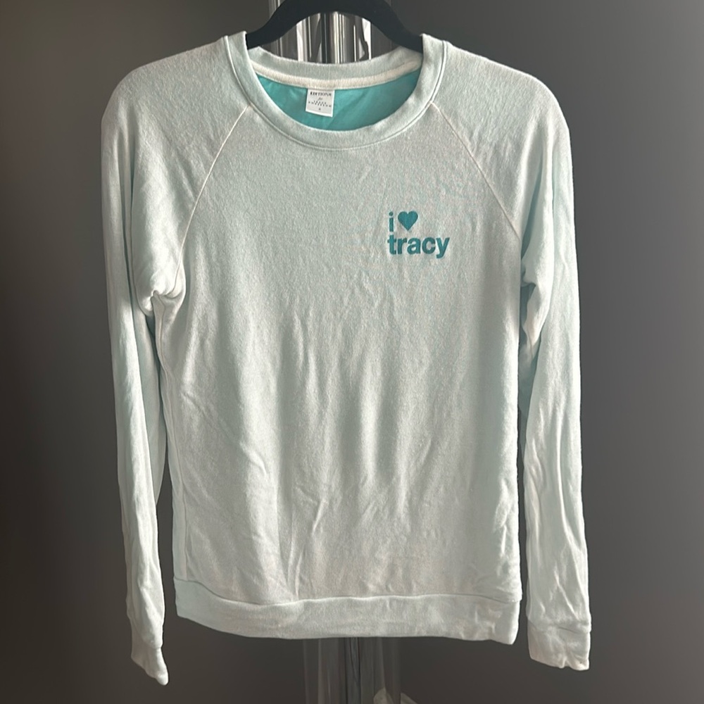 Tracy Anderson mesh lined sweatshirt - S